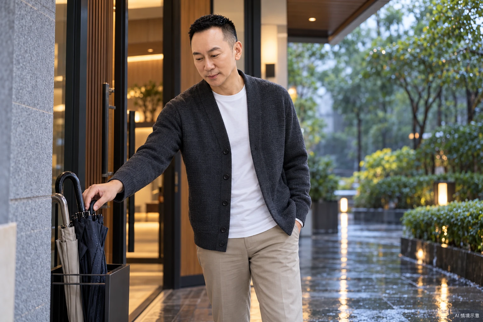 王光耀本人形象,呼應〈別把別人的苦,說成他應得的〉