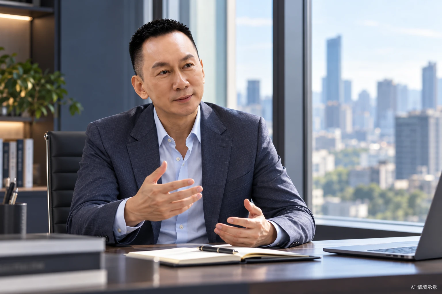 王光耀本人形象,呼應〈說真話,不必把人說倒〉