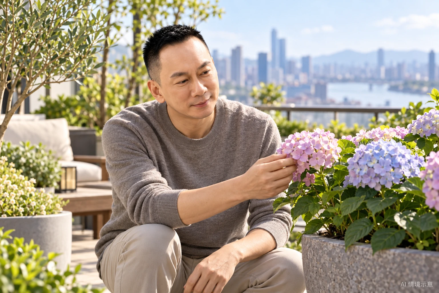王光耀本人形象,呼應〈別人的好,不必成為你的不好〉