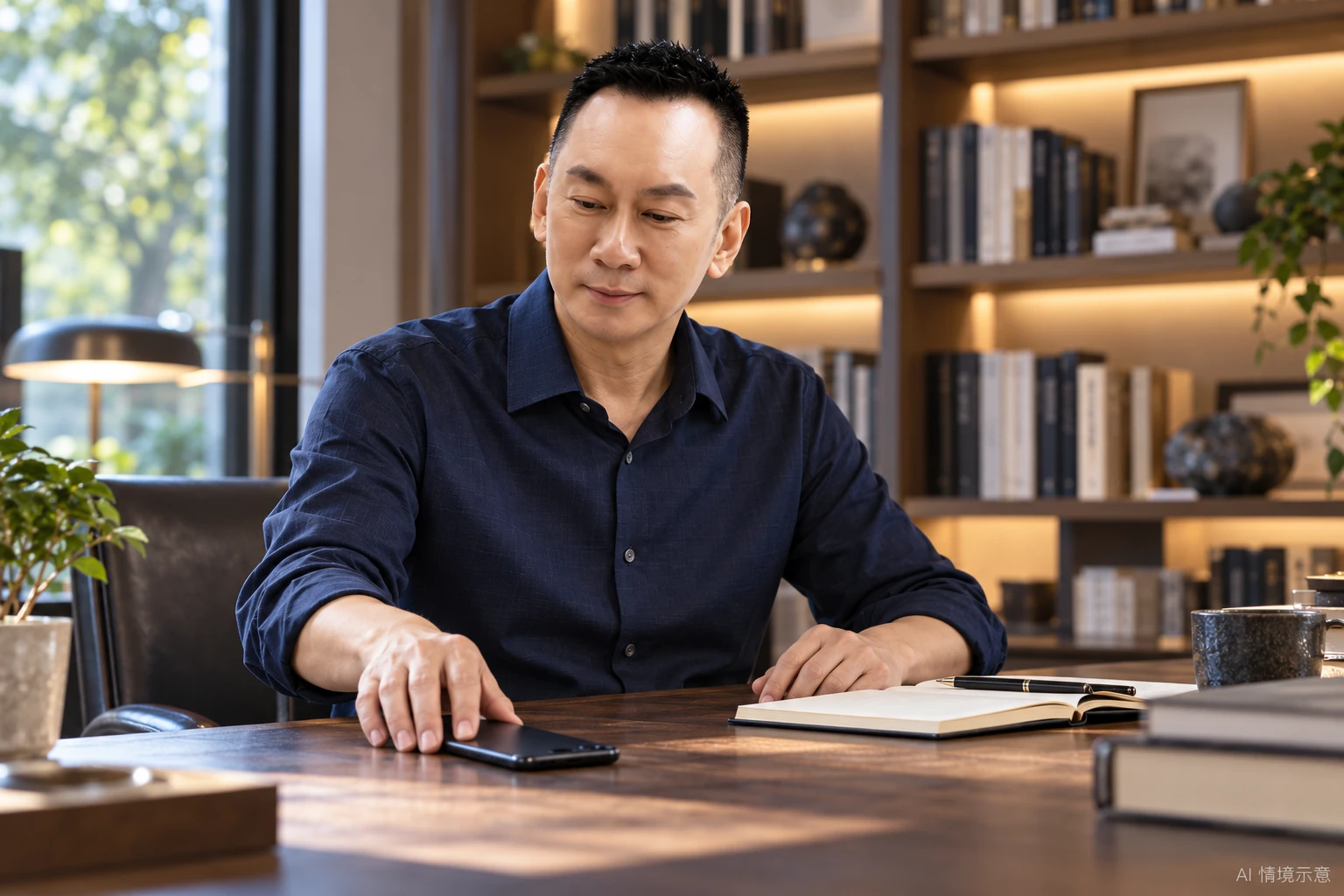 王光耀本人形象,呼應〈不是每一份信任,都適合拿來分享〉
